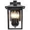 Nuvo Jamesport Outdoor Small Wall Lantern 3 Lights Matte Black Finish 60/5934 - alternate 5
